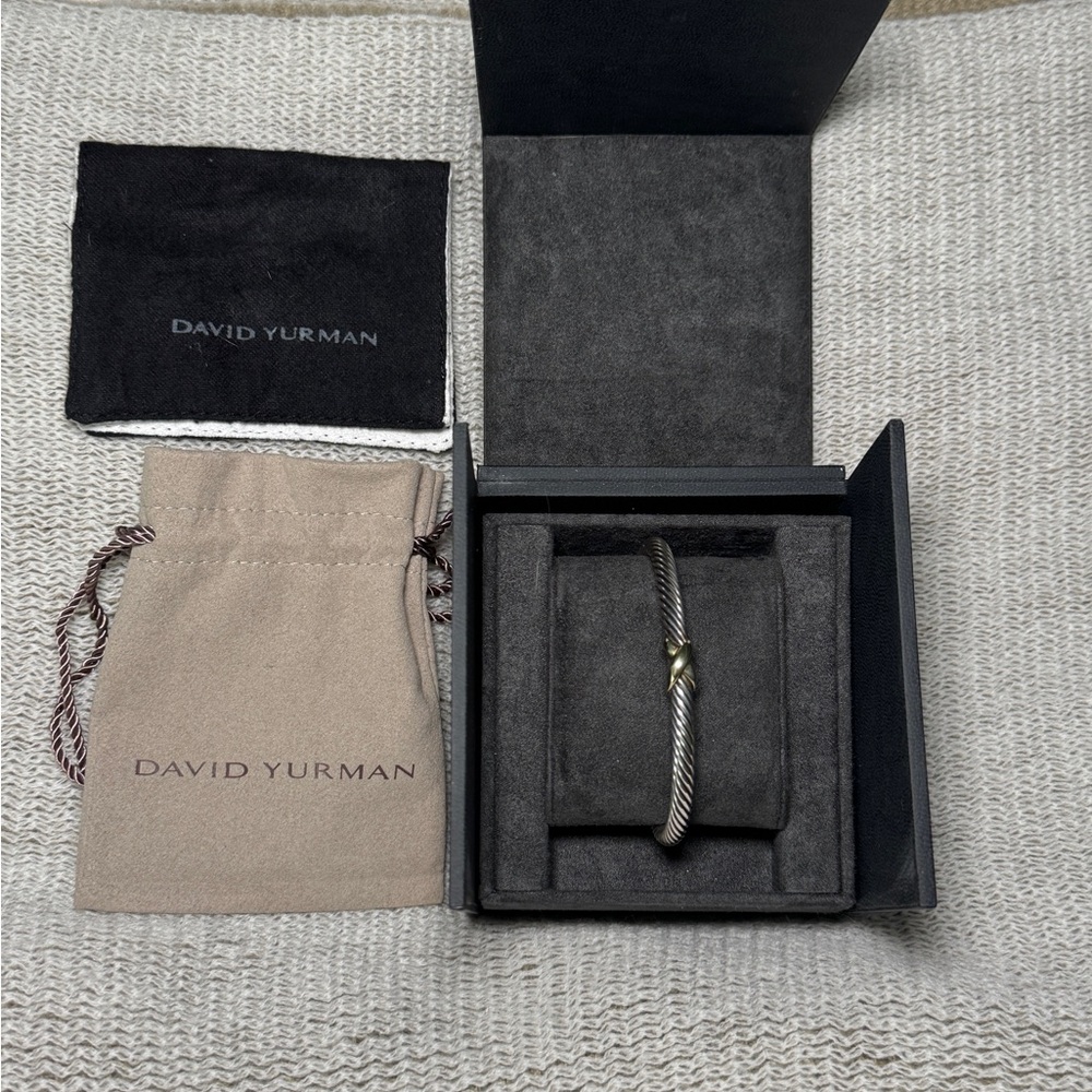 David Yurman Crossover Cable Bracelet 5mm Small - Picture 3 of 13
